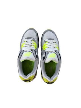 Nike Air Max 90 OG Volt, Neon Yellow Sneakers Sz 6 Women Running Shoes Blokecore